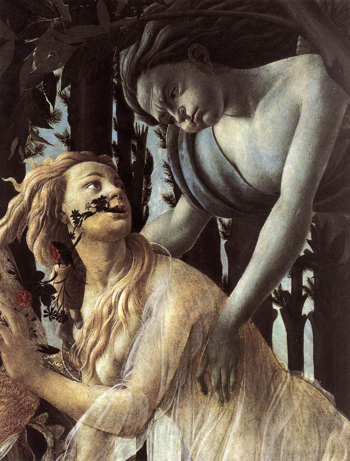 Zefir i Chloris, Primavera, Sandro Botticelli