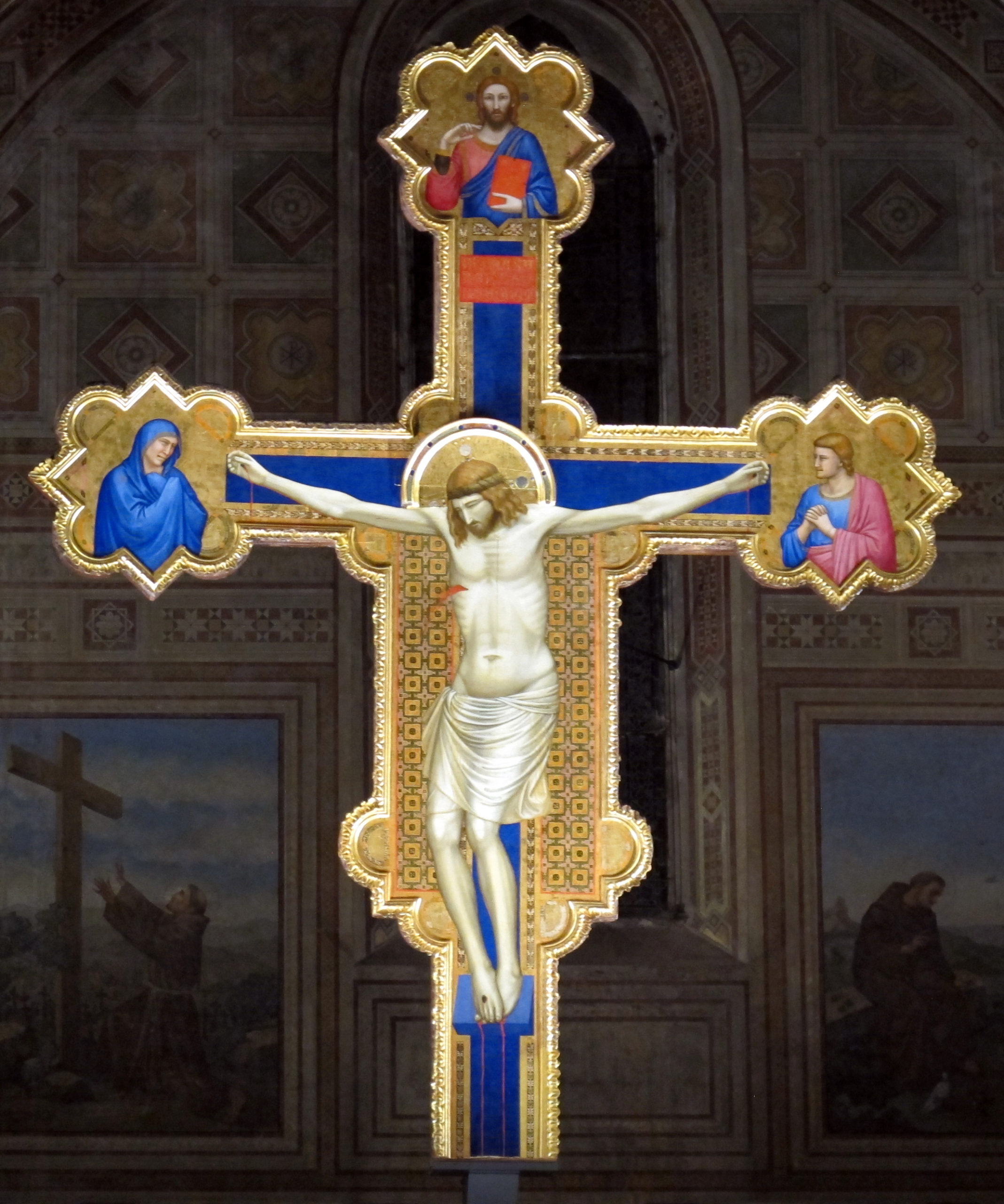 Krucyfiks Giotto, Kościół Ognissanti Florencja