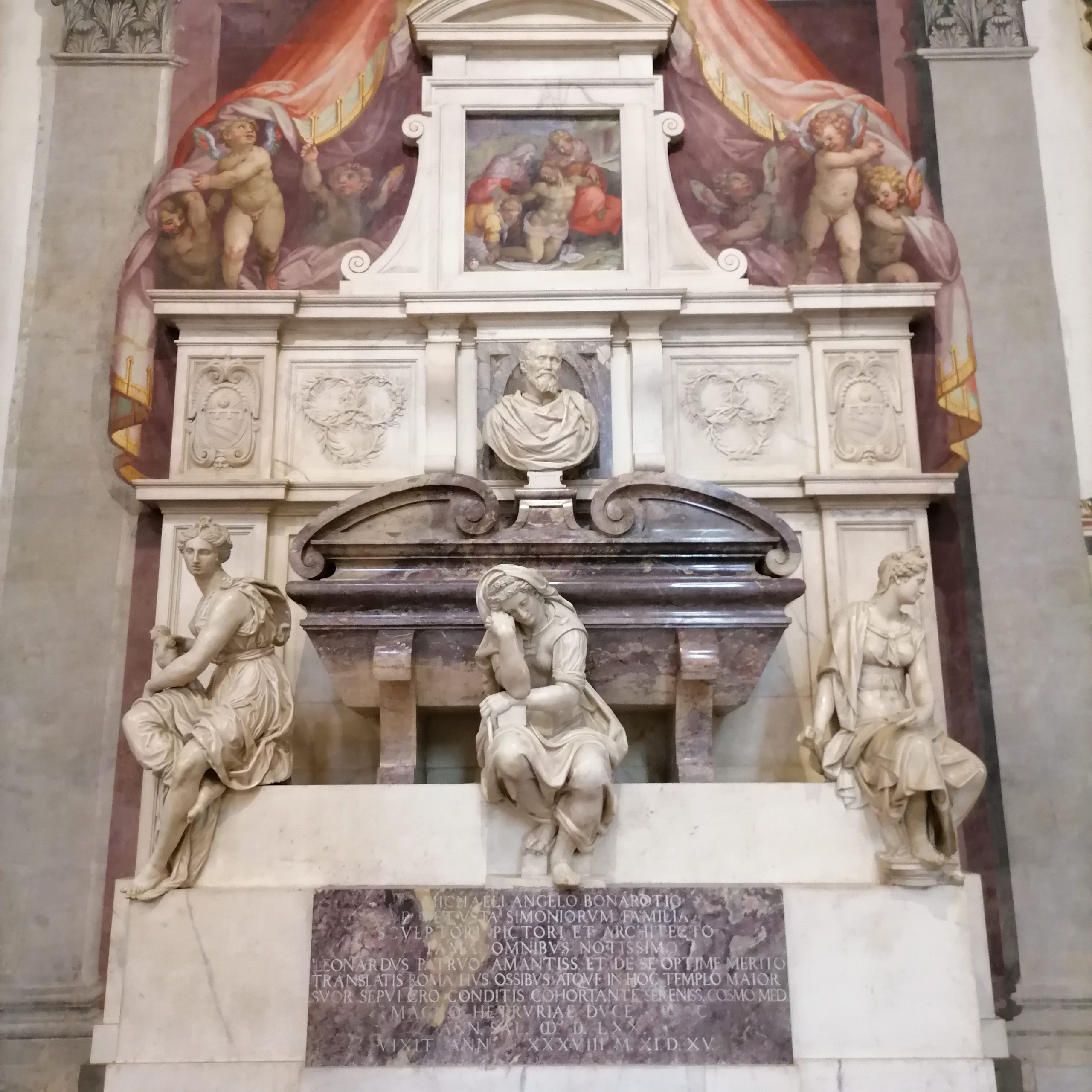 Grób Michała Anioła we Florencji Santa Croce