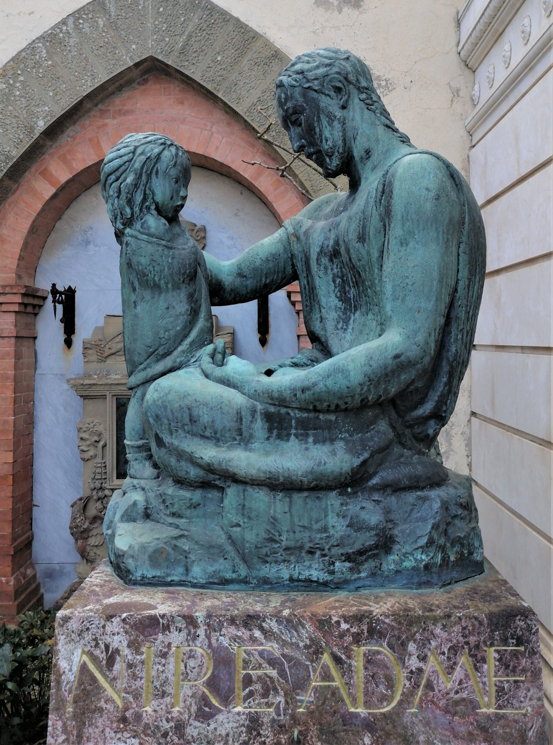 Grób Vamba, Libero Andreotti, cmentarz Porte Sante we Florencji