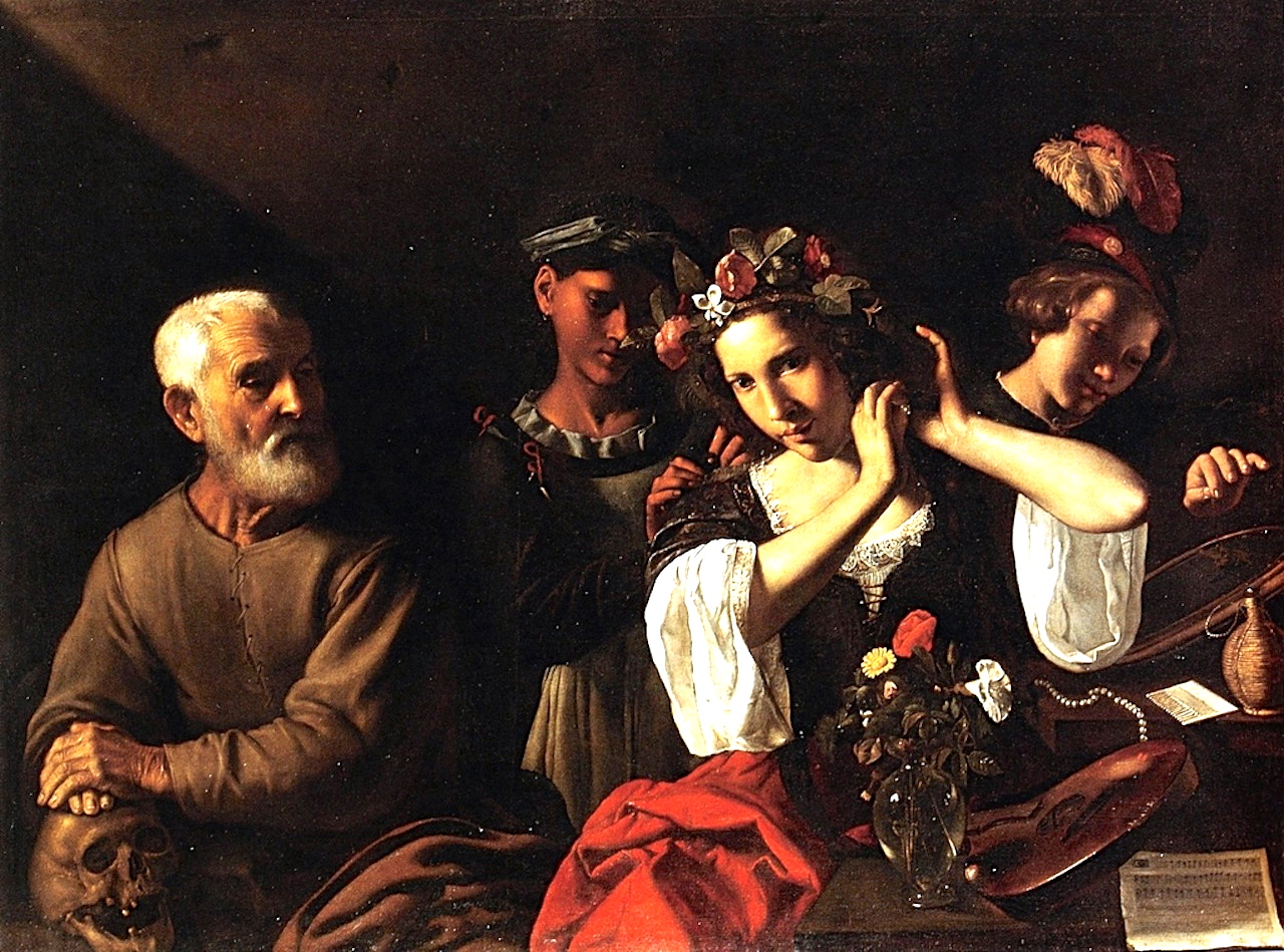 Pietro Paolini, Wieki człowieka, malarze światła, Lukka