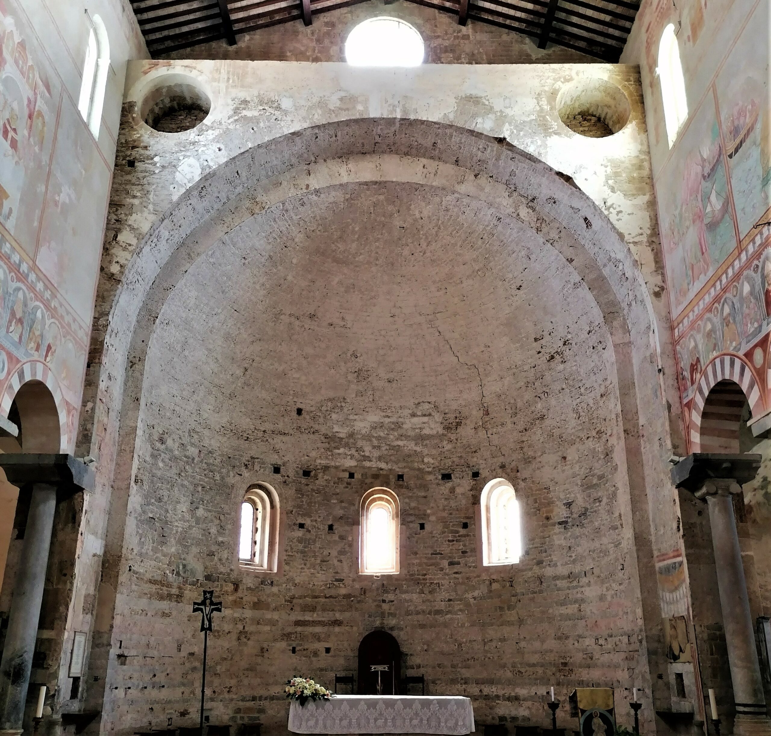 apsyda, kościół San Piero a Grado, Piza