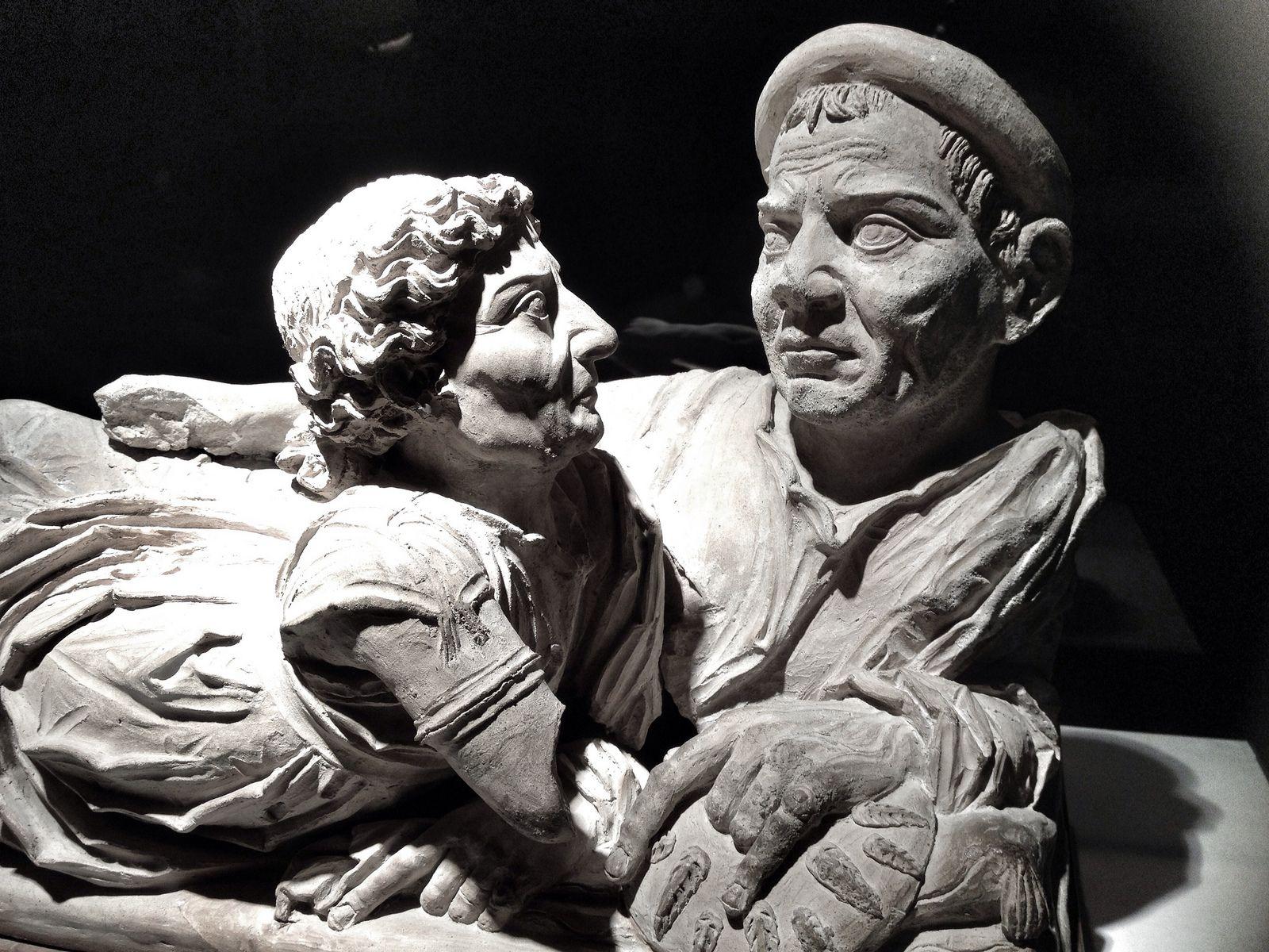 Urna małżónków - muzeum Guarnacci