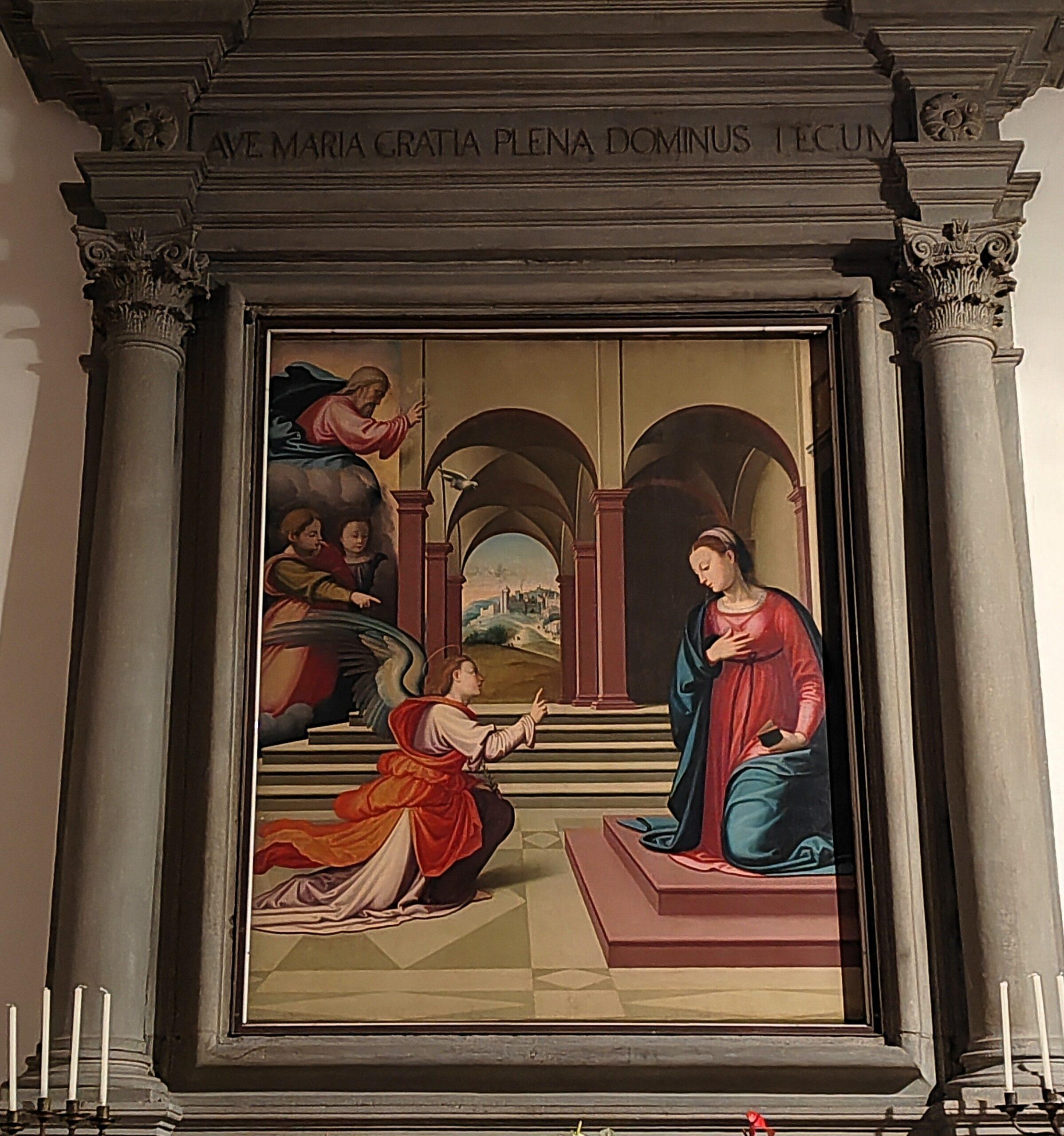 fra paolino signoraccio zwiastowanie