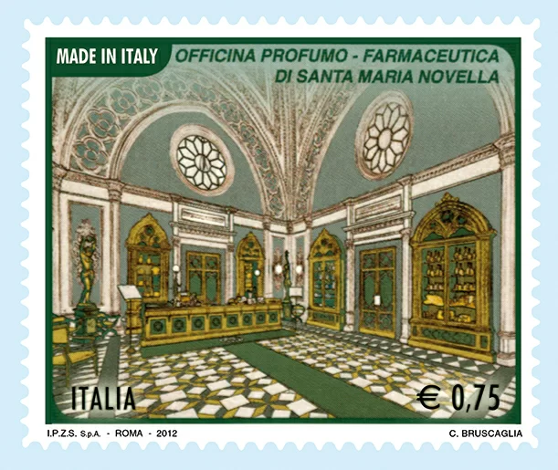 znaczek santa maria novella apteka