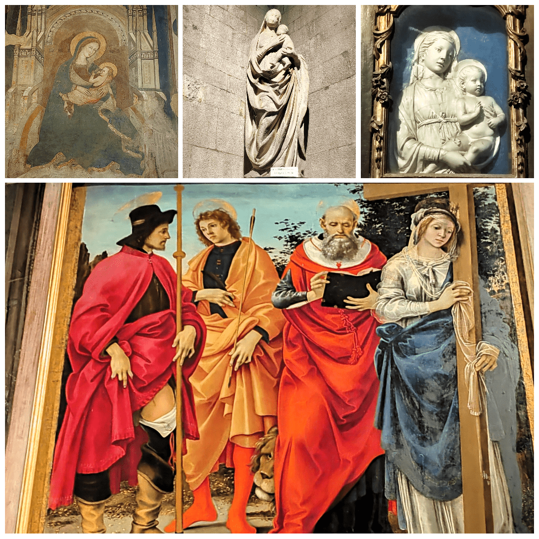 Fresk, Matteo civitali, Luca della Robbia i Filippino Lippi