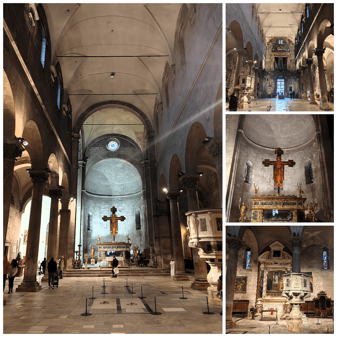 wnetrze kosciola san michele in foro lucca