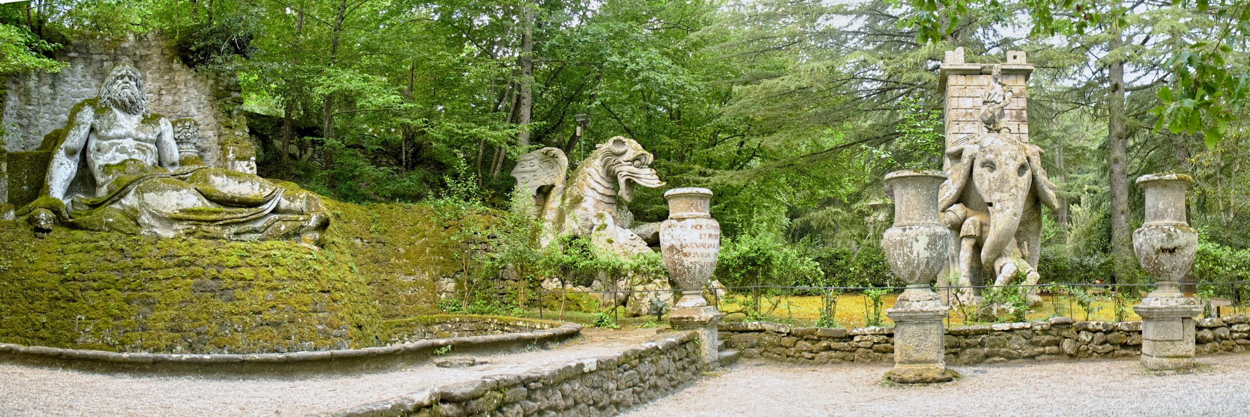 park potworow w bomarzo